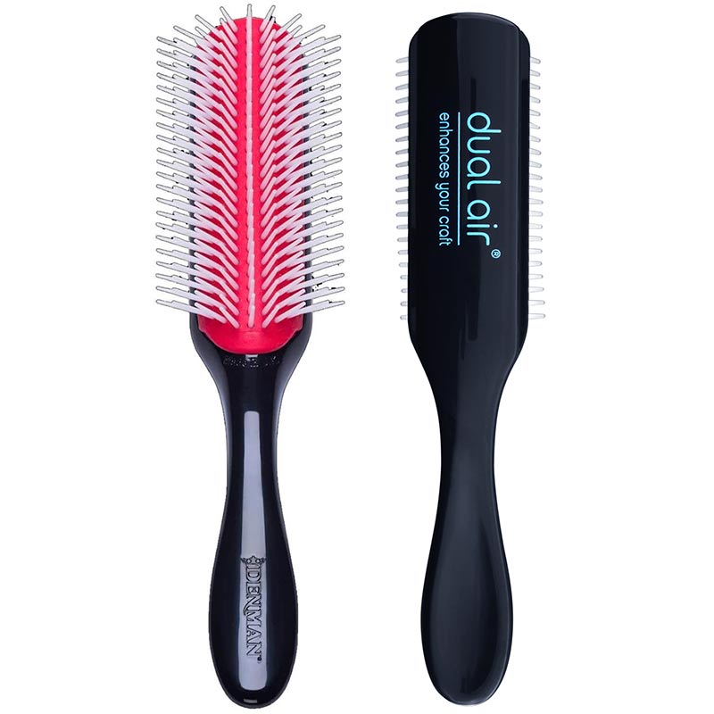 Denman D4 Large Styling Brush with Dual Air Logo
