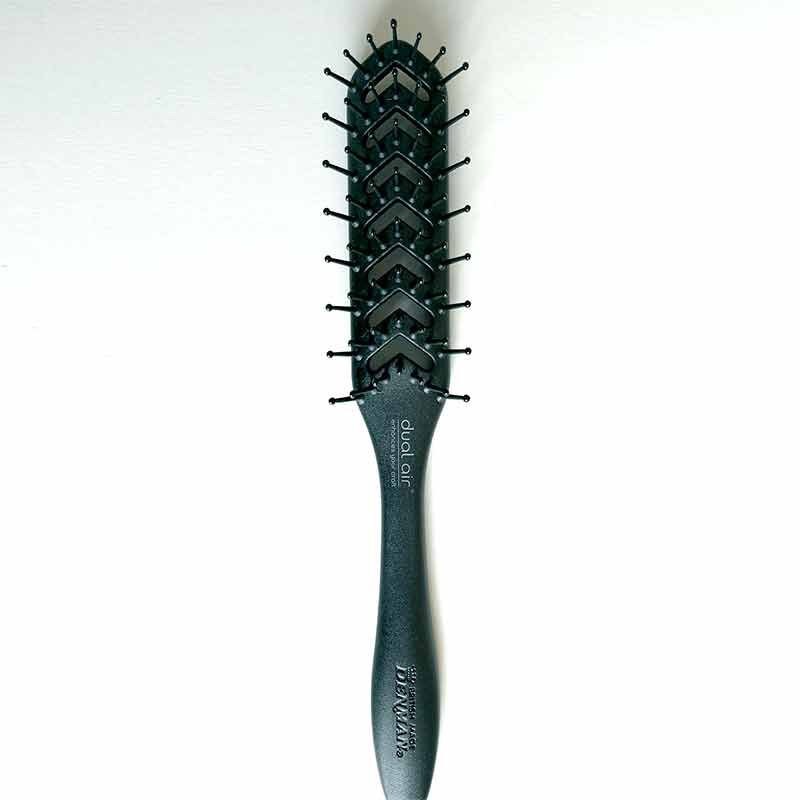 Denman D200 Skeleton Styling Brush with Dual Air Logo