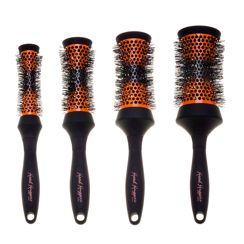 The Head Huggers Hot Curl Brush series from Denman.